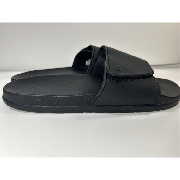 Bench Mens Comfort Slide Size 13 Black - Picture 2 of 8